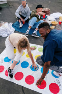 jugando al twister